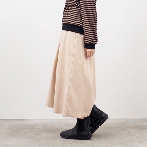 NARU(ナル) WOODYコーデュロイ 台形スカート 657005