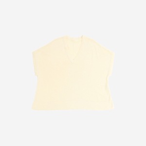 NARU(ナル) 綿レーヨンシルク ミナミVネックベスト 661716