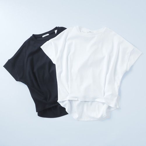 NARU(ナル) スーピマフライス フレンチスリーブコクーンT 664205