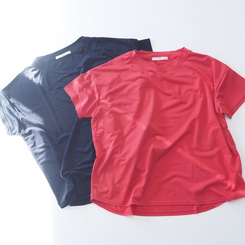 NARU(ナル) マイクロライクアウーヴン クルーネックT 667200