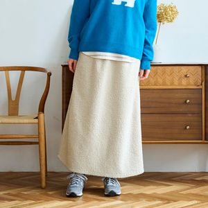 NARU(ナル) もこもこプードルパイル スカート 666017