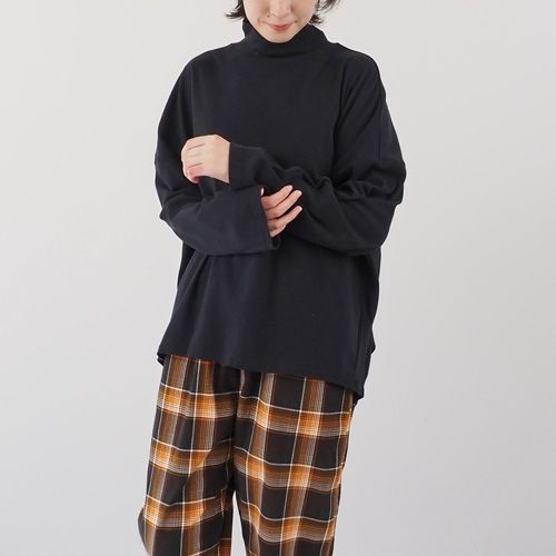 NARU(ナル) Vintage Peachスムース ハイネックPO 665021