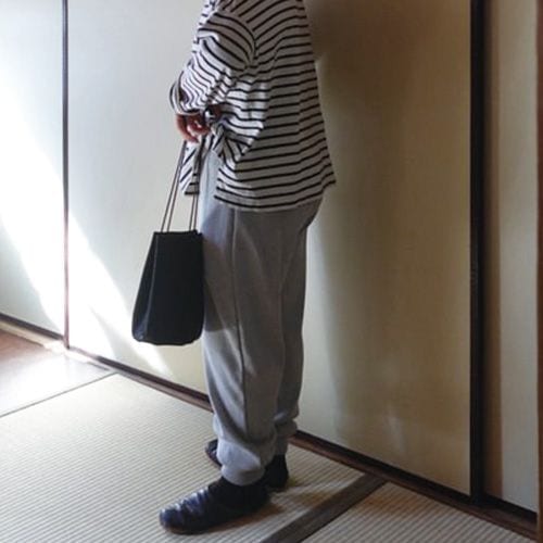 【予約】【kawasakiさんコラボ】NARU(ナル) コットンニットパンツ 6W-ks-03