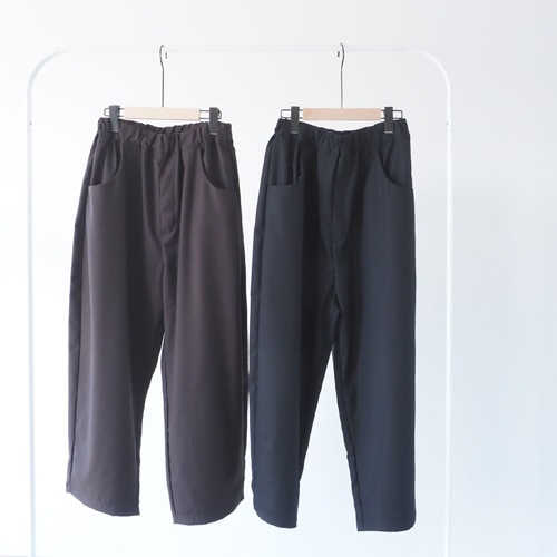 NARU(ナル) PL/RYクリアーツイル リラックスノッポパンツ 6689051