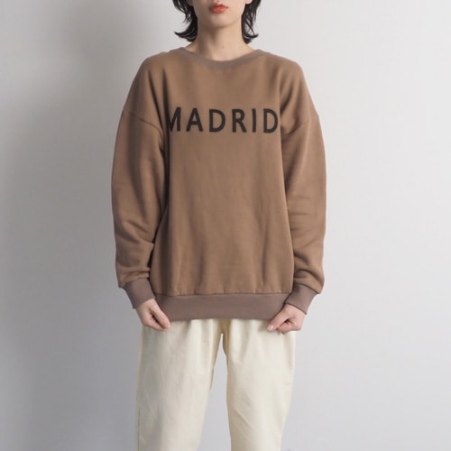 NARU(ナル) 30/10コーマ裏毛両面起毛 MADRIDプリントPO 669010