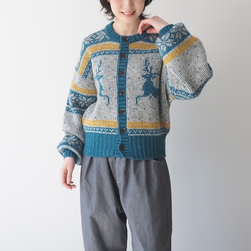 an様 美品 ROUTINE ルーティン 日本製 カーディガン ニット 秋冬半額SALE対象】 [Lajour mada in Japan] 日本製 ニット