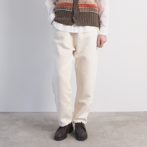 NARU(ナル) ムラデニム裏起毛 コージーパンツ 6688511