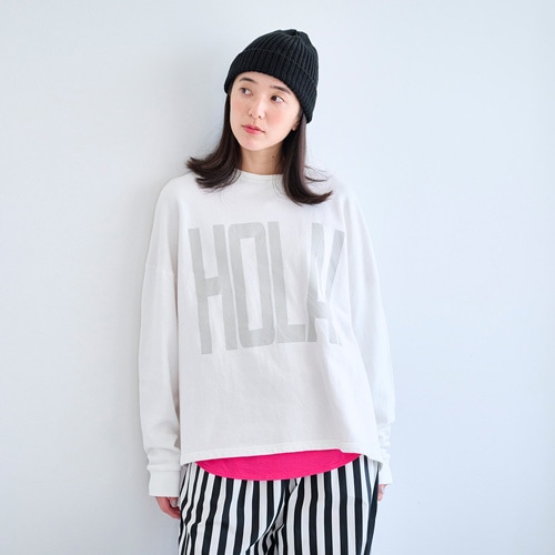 NARU(ナル) 30/10セントラル裏毛 HOLA!プリントPO 670002