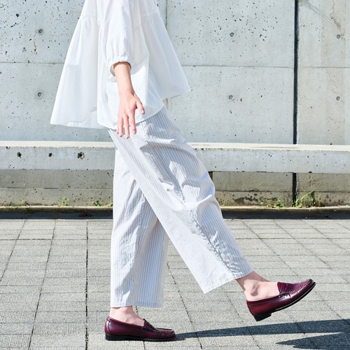 NARU(ナル) サマームラデニムストライプ エッグパンツ 6718351