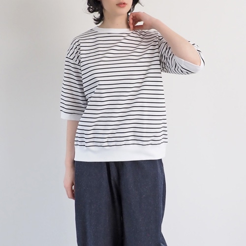 NARU(ナル) スーピマコットンポンチBD コンパクトT5分袖 661245BF