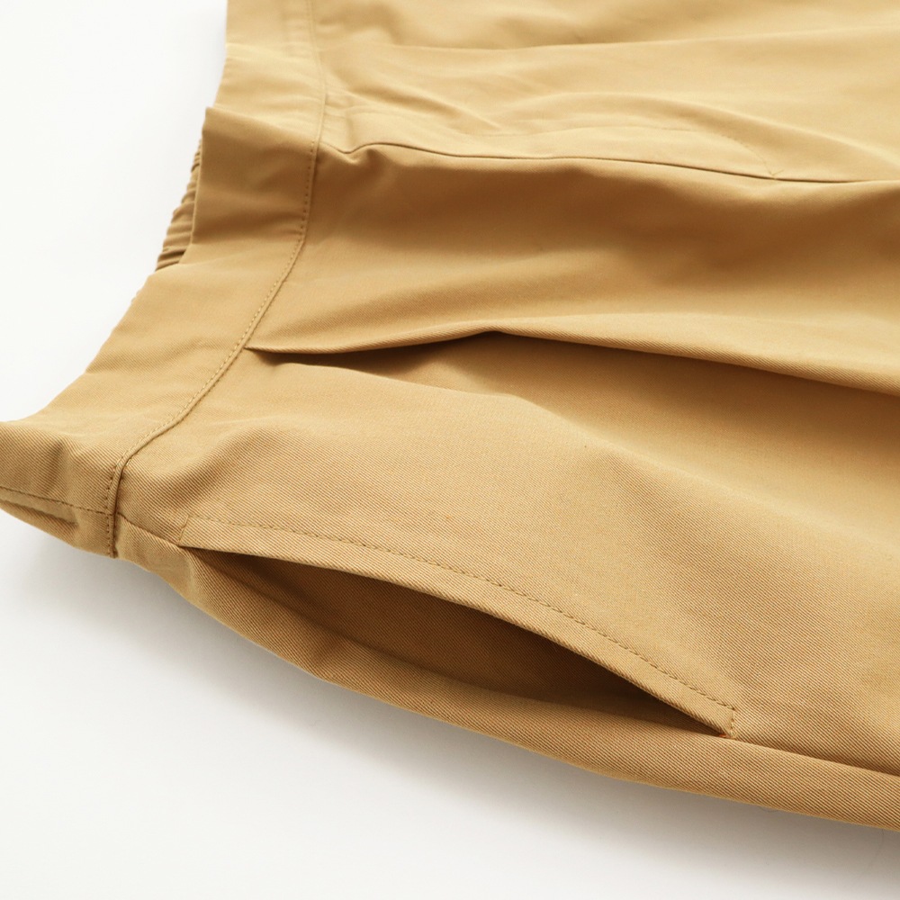 NARU(ナル) ギャバ タックテーパードパンツ 659997