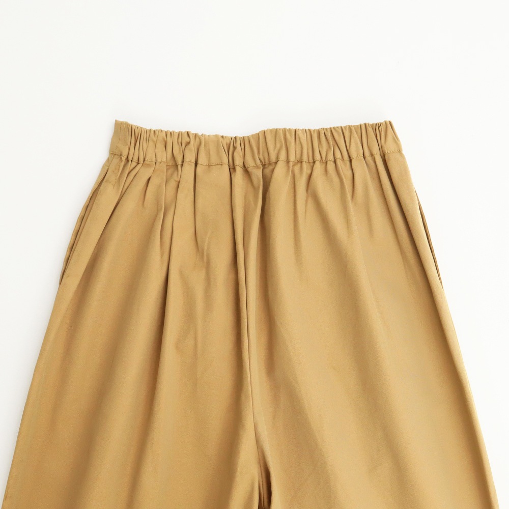 NARU(ナル) ギャバ タックテーパードパンツ 659997