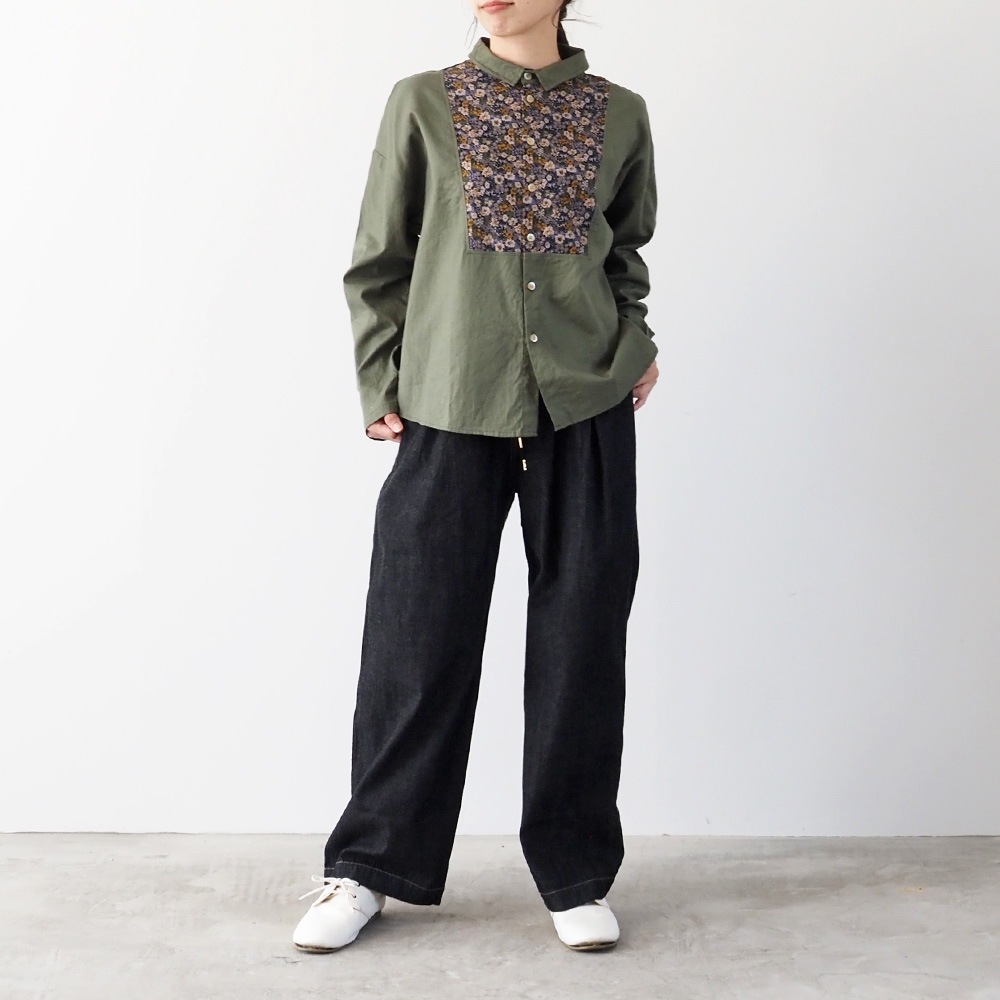 NARU(ナル) 8オンスムラデニム イージーパンツ 660811