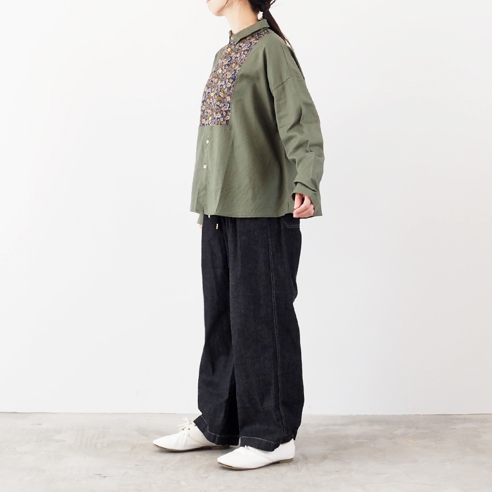 NARU(ナル) 8オンスムラデニム イージーパンツ 660811