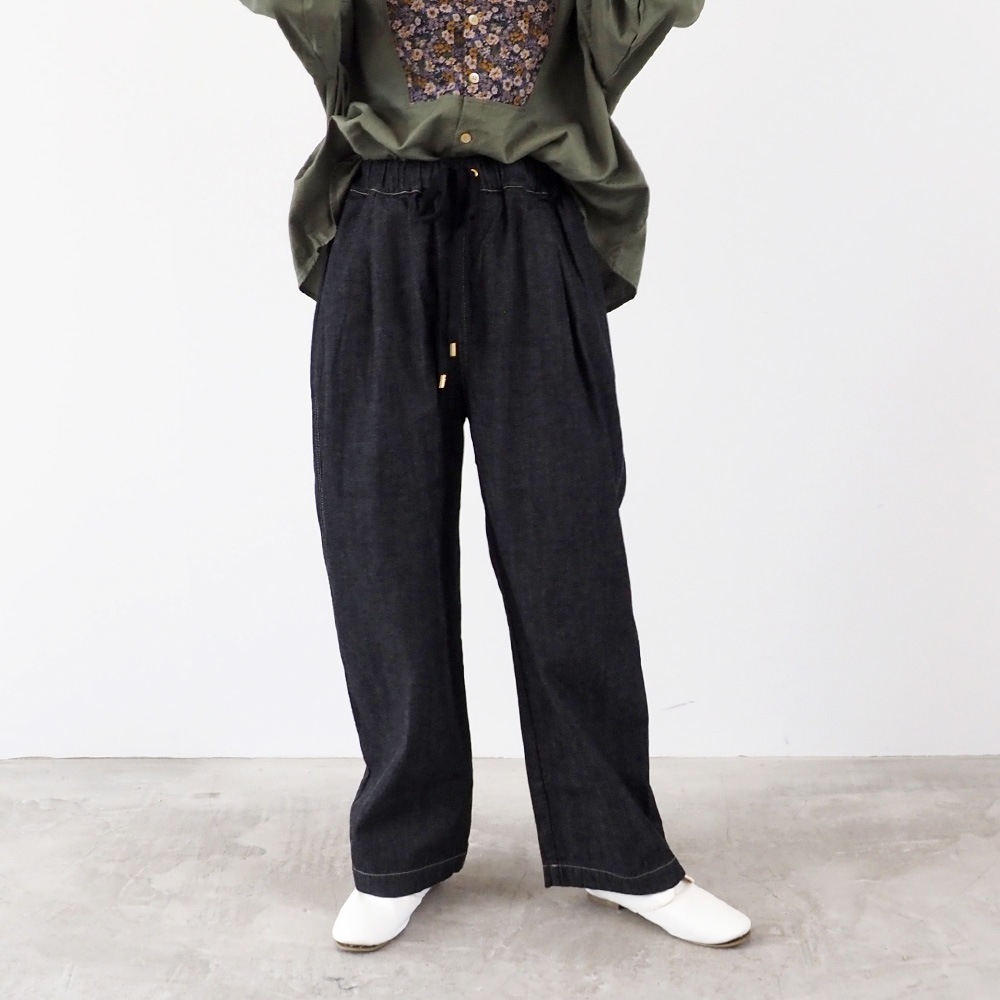 NARU(ナル) 8オンスムラデニム イージーパンツ 660811