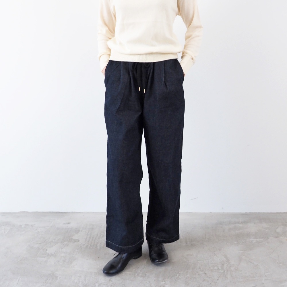 NARU(ナル) 8オンスムラデニム イージーパンツ 660811