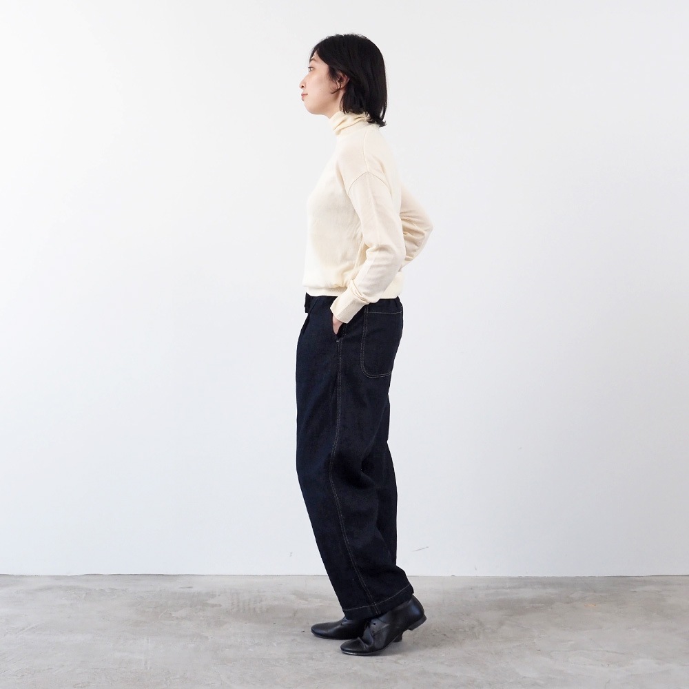NARU(ナル) 8オンスムラデニム イージーパンツ 660811