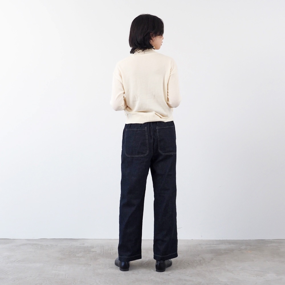 NARU(ナル) 8オンスムラデニム イージーパンツ 660811