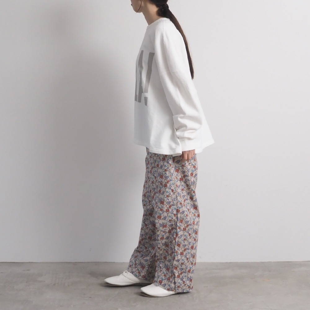 NARU(ナル) 30/10セントラル裏毛 HOLA!プリントPO 670002