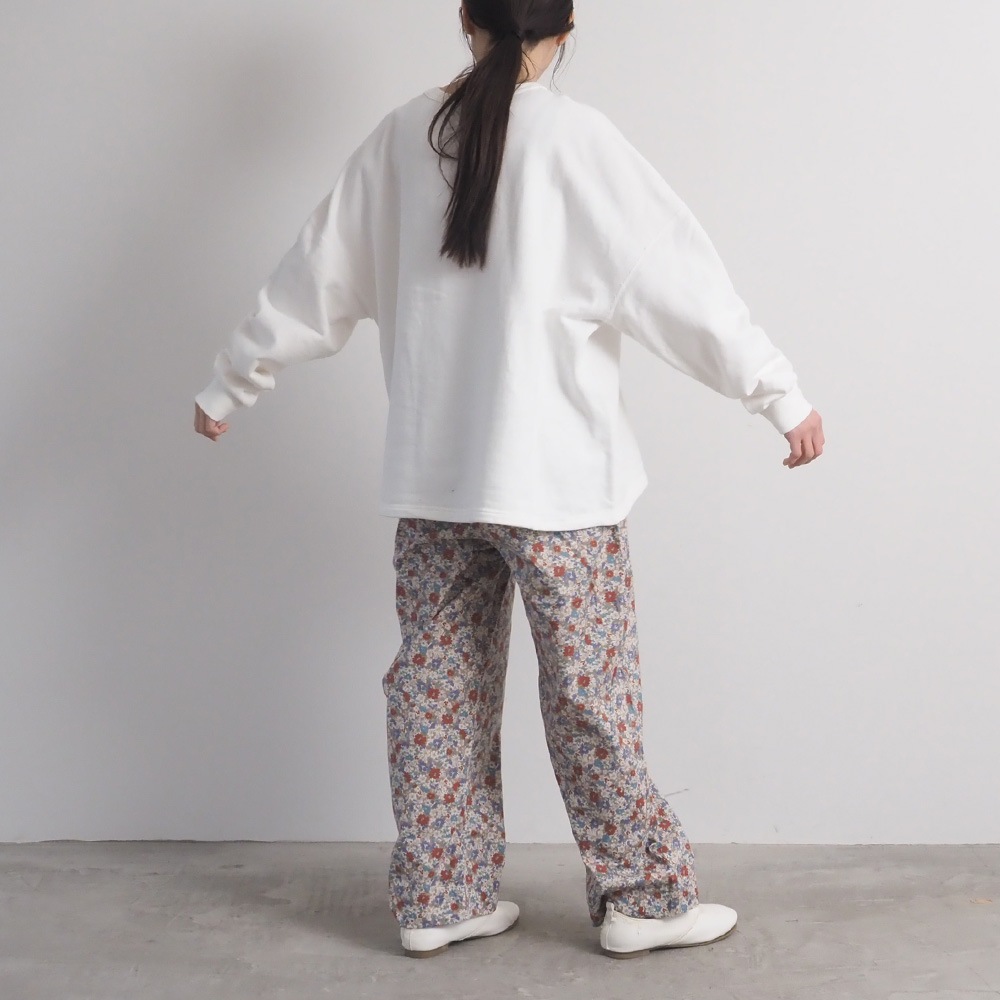 NARU(ナル) 30/10セントラル裏毛 HOLA!プリントPO 670002