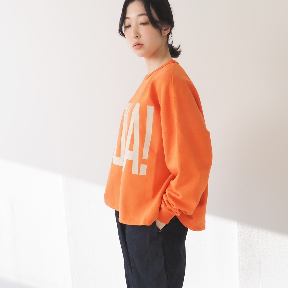 NARU(ナル) 30/10セントラル裏毛 HOLA!プリントPO 670002