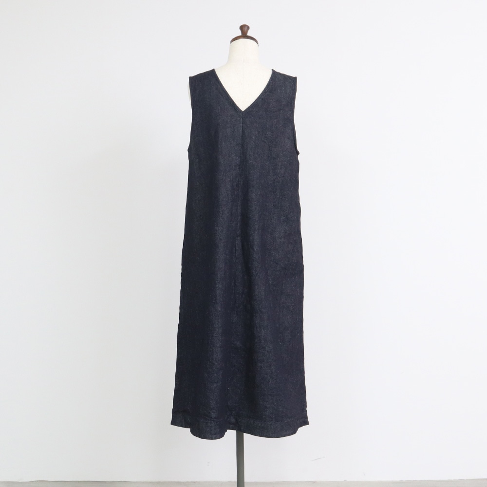 NARU(ナル) 12.5ozストレッチデニム裏起毛 ジャンパースカート 669802