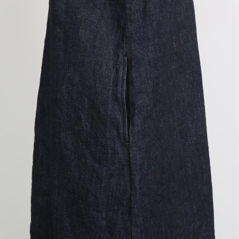 NARU(ナル) 12.5ozストレッチデニム裏起毛 ジャンパースカート 669802