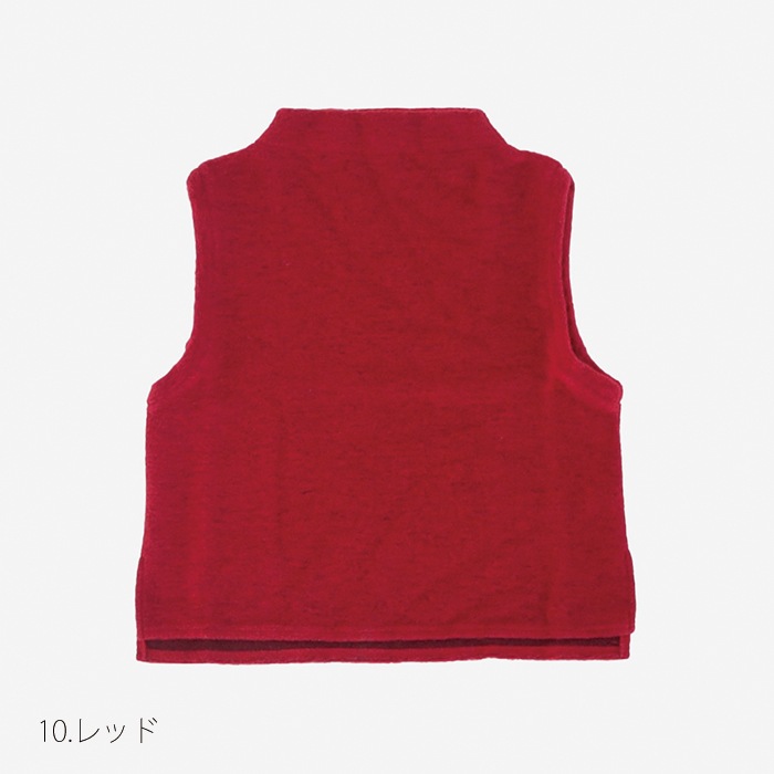 NARU(ナル) トラベルウールプレミアハイネックベスト 650241BD
