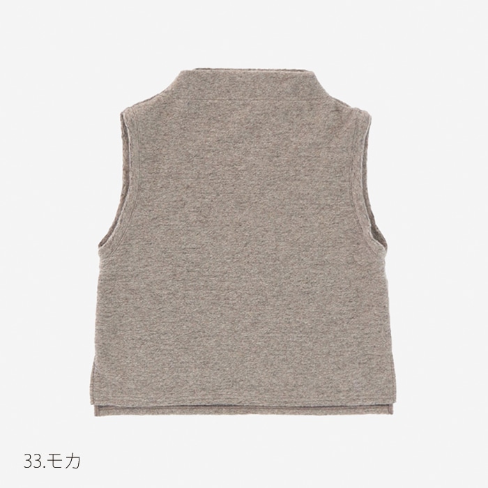 NARU(ナル) トラベルウールプレミアハイネックベスト 650241BD