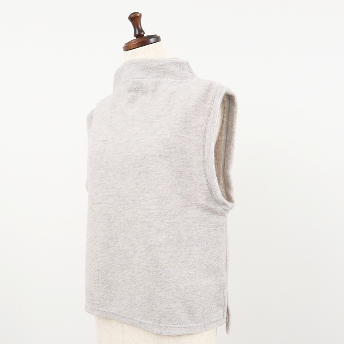 NARU(ナル) トラベルウールプレミアハイネックベスト 650241BD