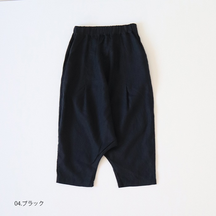 Naru ナル フレンチリネンサルエルパンツ Yolande ヨランド 全商品 Naru Online Store ナル オンラインストア