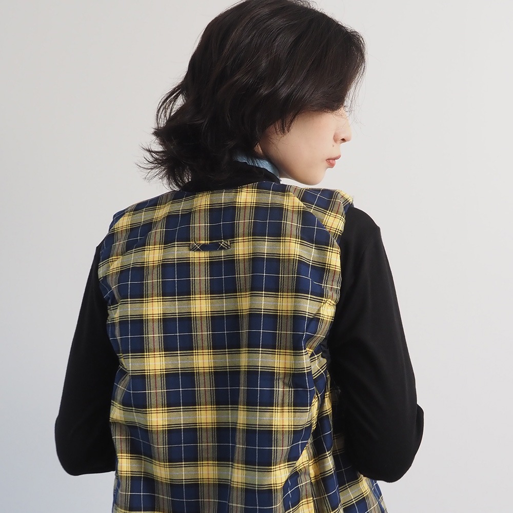 NARU(ナル) ロイヤルタータン パデットベスト 665105