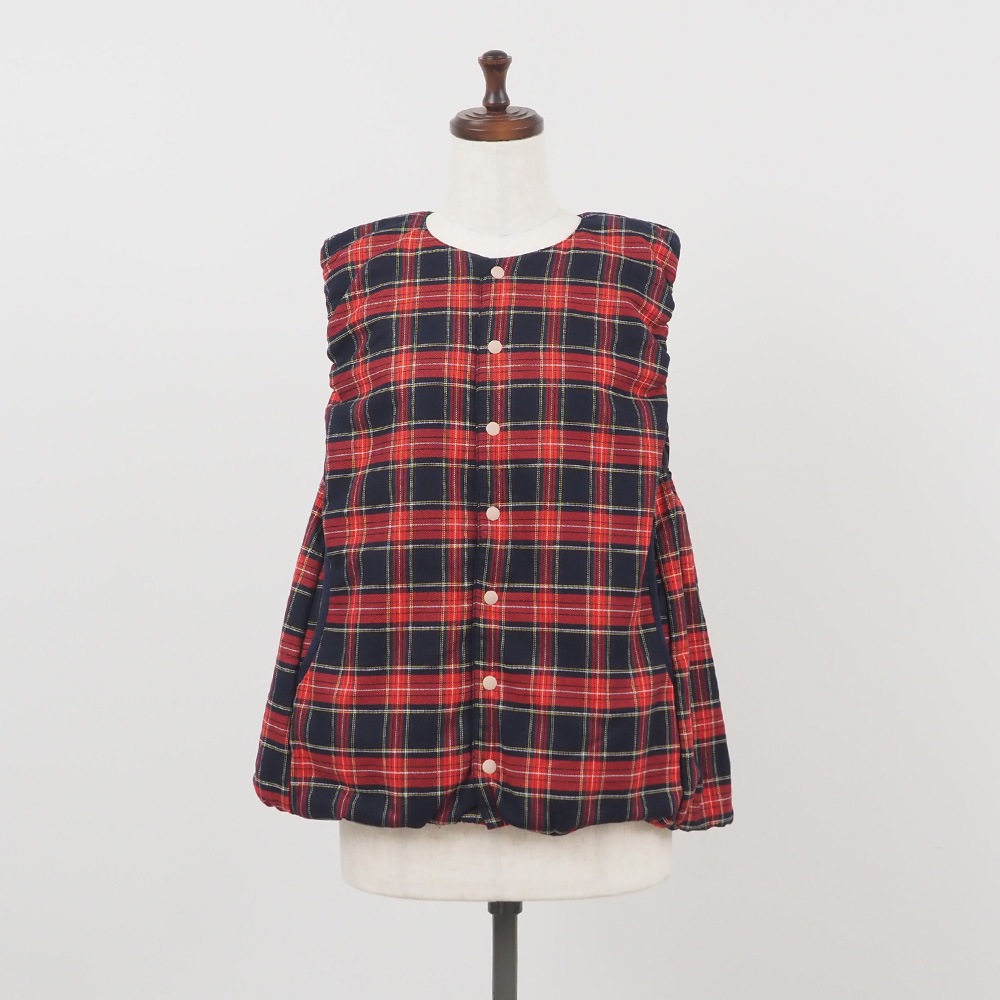 NARU(ナル) ロイヤルタータン パデットベスト 665105