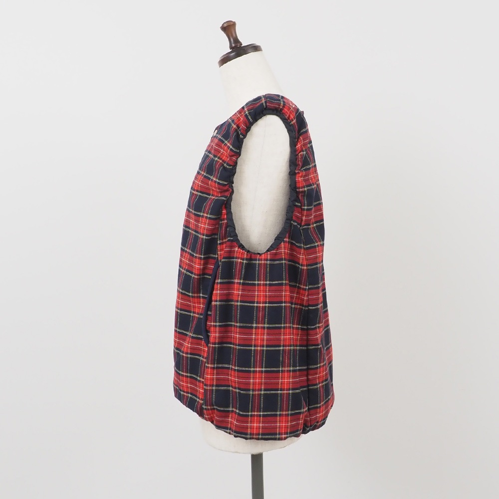 NARU(ナル) ロイヤルタータン パデットベスト 665105