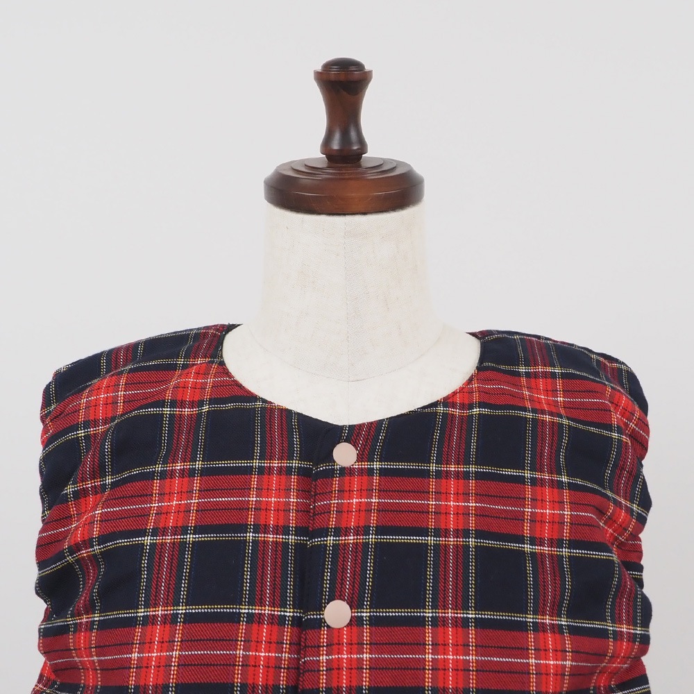 NARU(ナル) ロイヤルタータン パデットベスト 665105