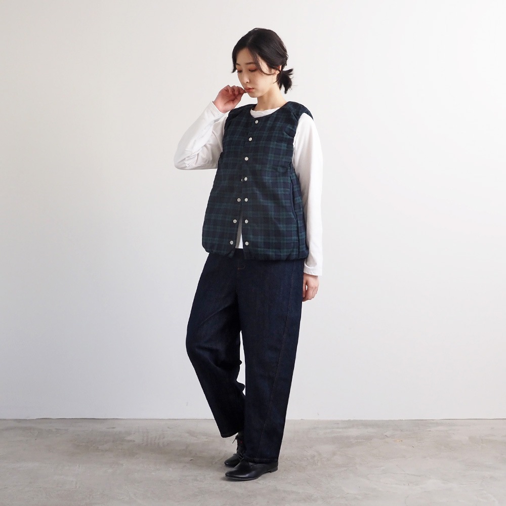 NARU(ナル) ロイヤルタータン パデットベスト 665105