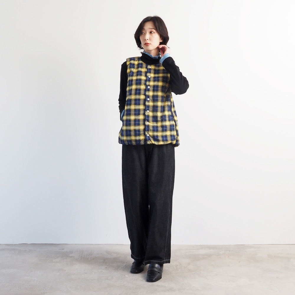 NARU(ナル) ロイヤルタータン パデットベスト 665105