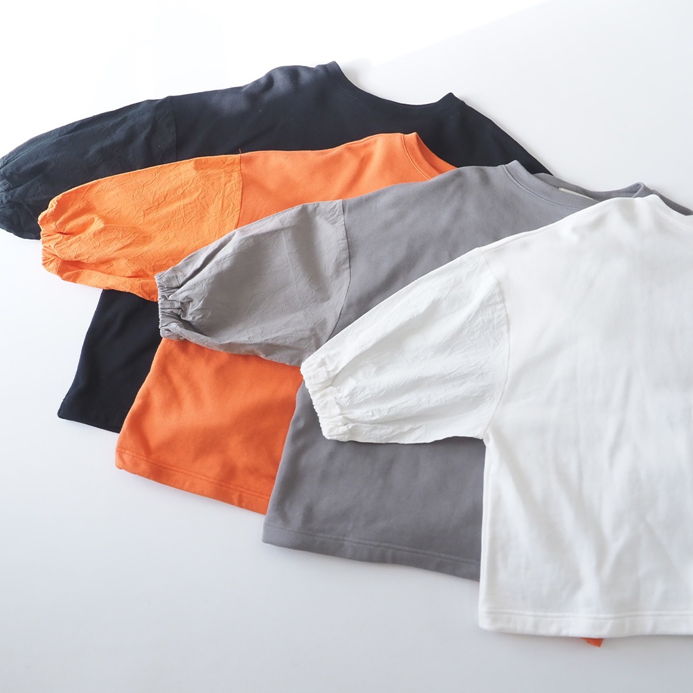 NARU(ナル) 30/10セントラル裏毛×シーチングハンドワッシャー ワイドPO 670003