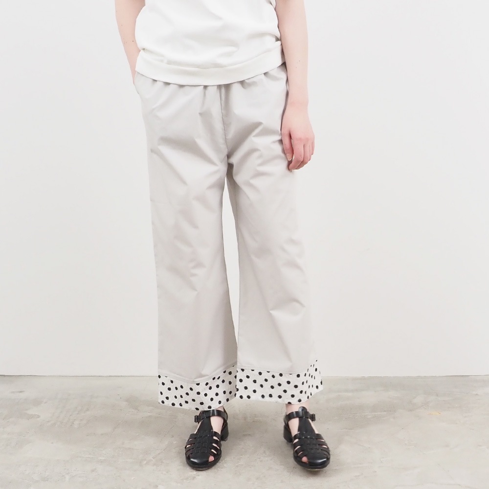 NARU(ナル) タイプライター×60ローンリップルドット 足元かわいいパンツ 661916