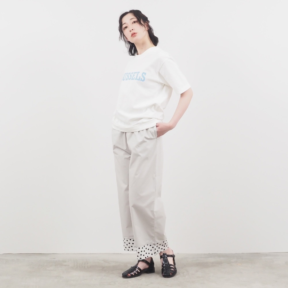 NARU(ナル) タイプライター×60ローンリップルドット 足元かわいいパンツ 661916