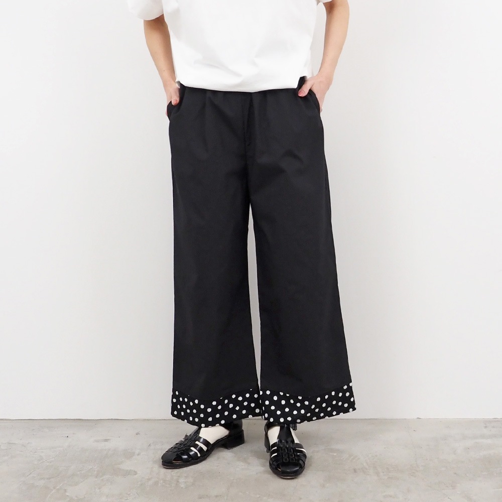 NARU(ナル) タイプライター×60ローンリップルドット 足元かわいいパンツ 661916