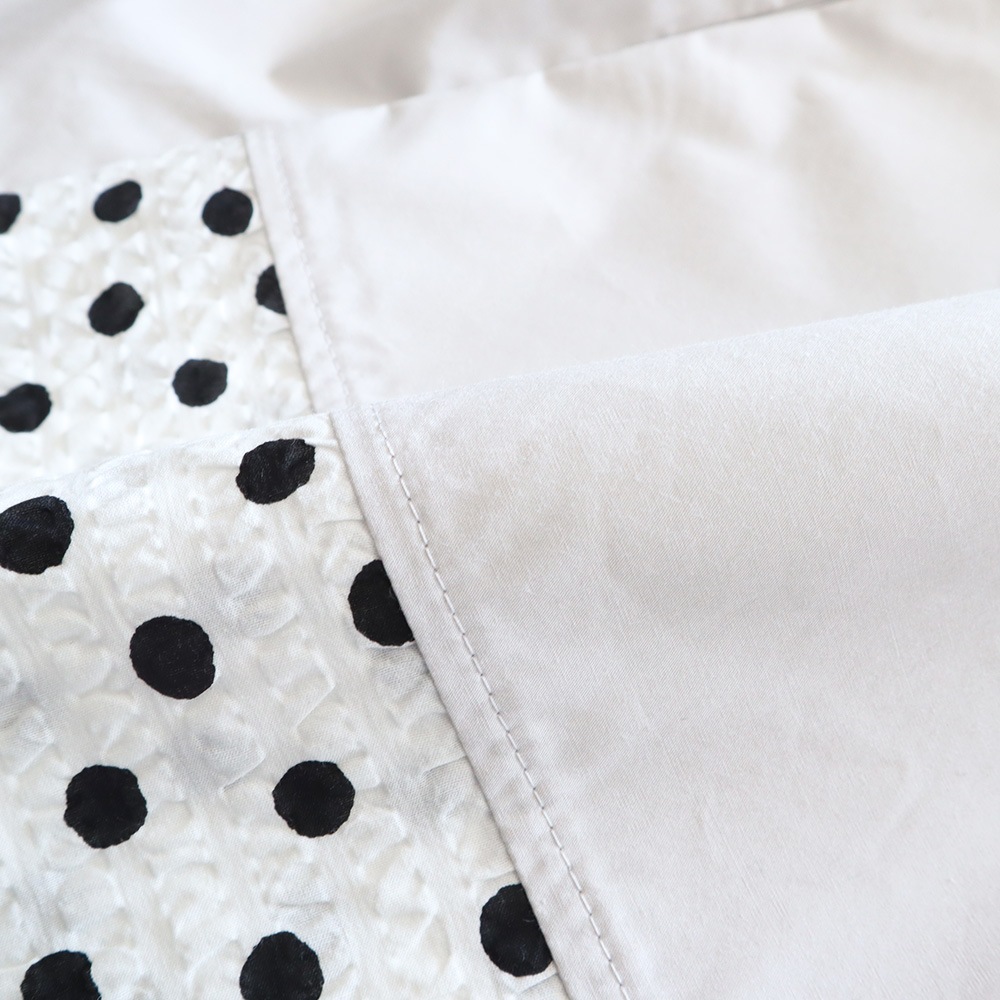 NARU(ナル) タイプライター×60ローンリップルドット 足元かわいいパンツ 661916