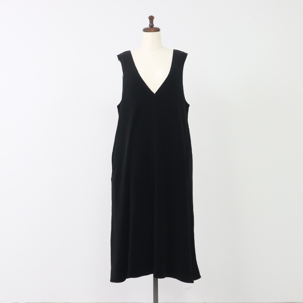 【予約】【あさこさんコラボ】NARU(ナル) コンパクトベロア ジャンパースカート 6W-ask-01