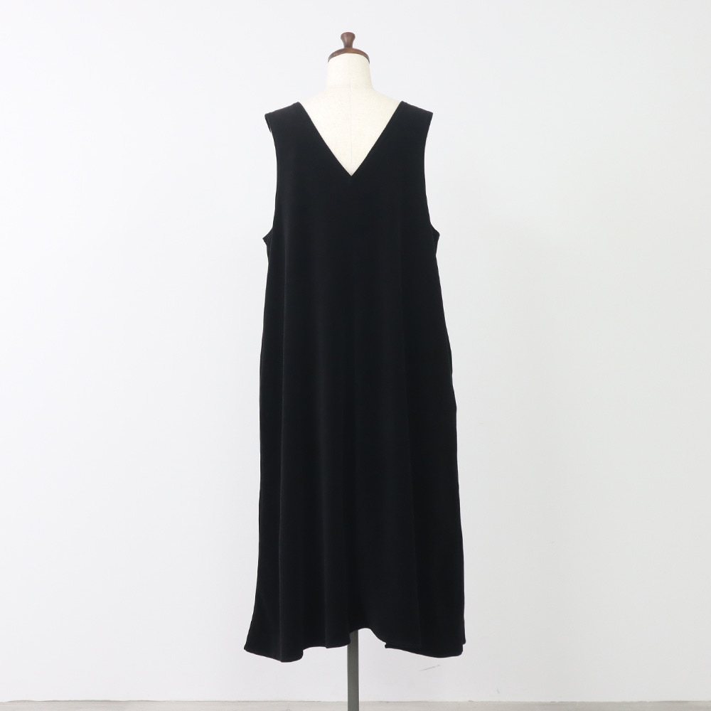 【予約】【あさこさんコラボ】NARU(ナル) コンパクトベロア ジャンパースカート 6W-ask-01