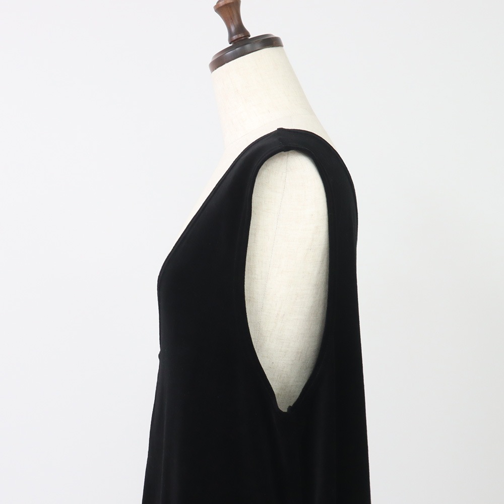 【予約】【あさこさんコラボ】NARU(ナル) コンパクトベロア ジャンパースカート 6W-ask-01