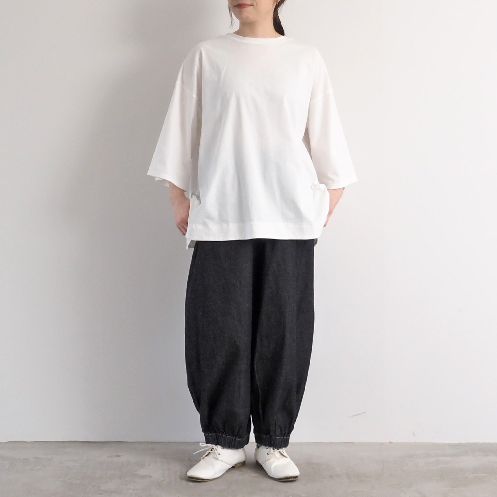 【予約】NARU(ナル) 8オンスムラデニム ポップパンツ 6708011