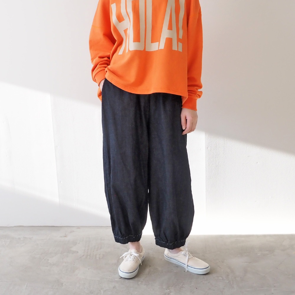 【予約】NARU(ナル) 8オンスムラデニム ポップパンツ 6708011