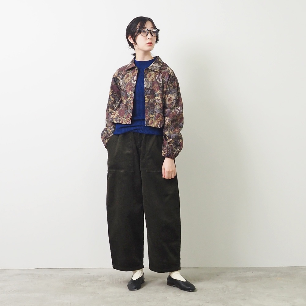 NARU(ナル) 30ビエラゴブランロココ柄 シャツ 656813