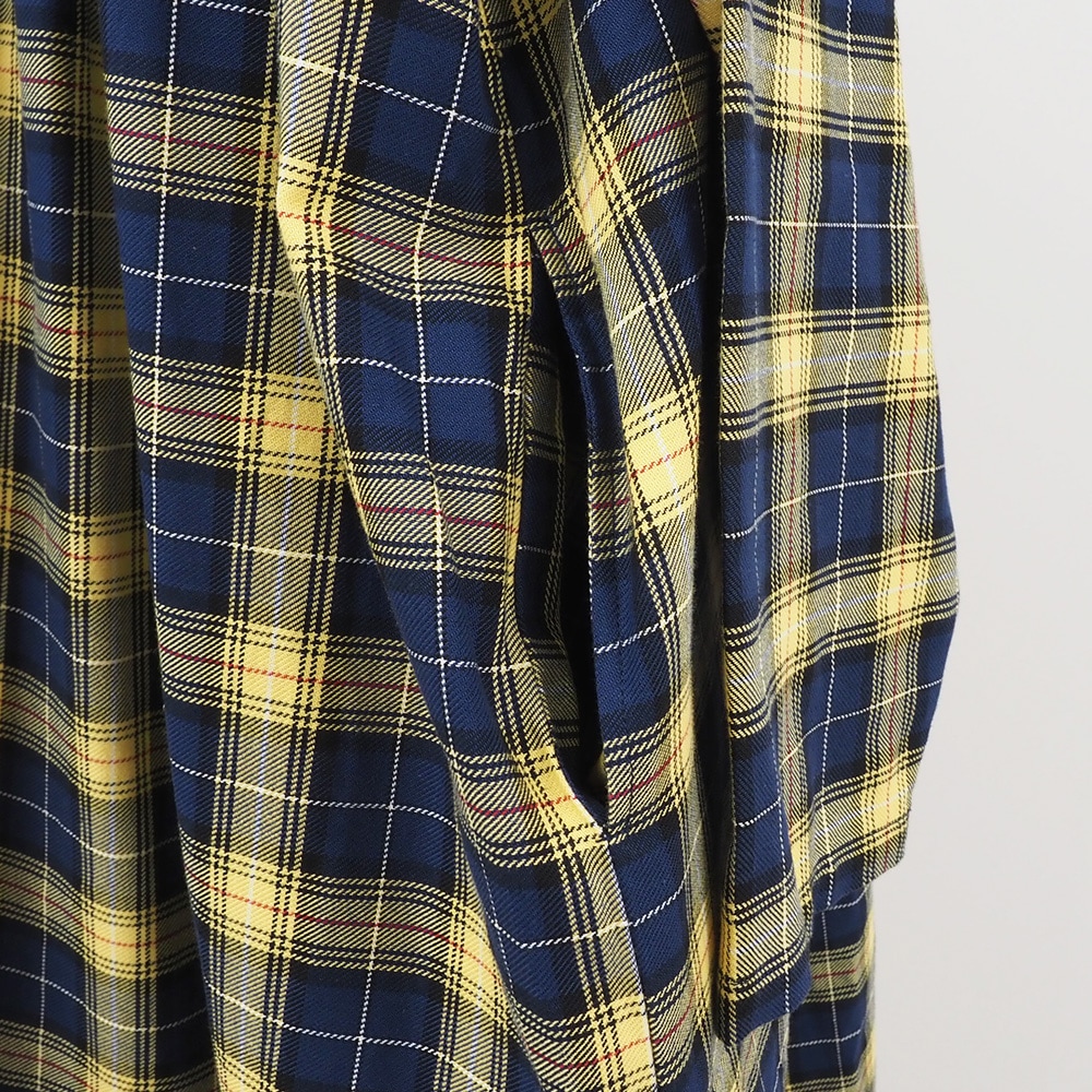 NARU(ナル) ロイヤルタータン ヨークレースワンピース 665861