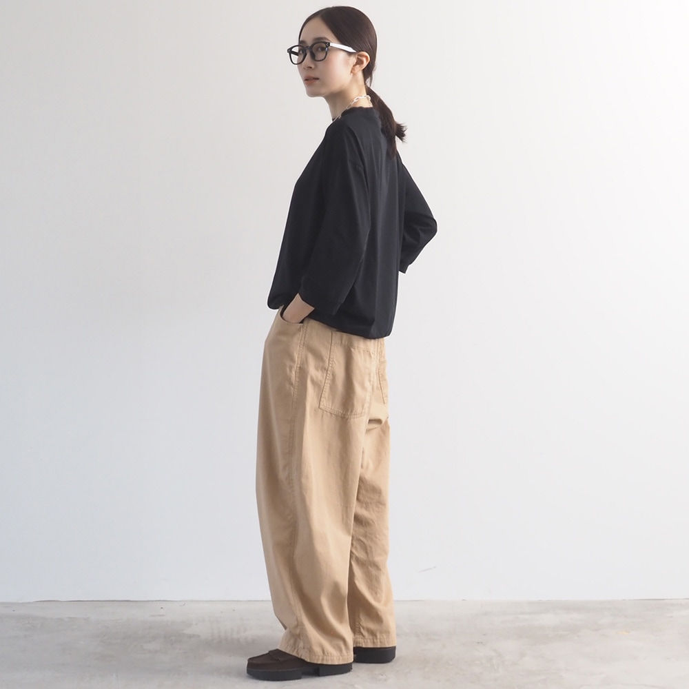 NARU(ナル) オックスストーンバイオ加工 ノッポパンツ 673821
